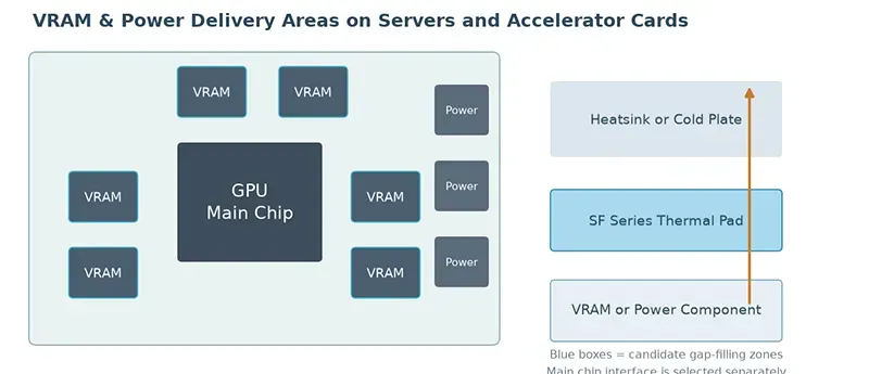 Server and accelerator card application schematic